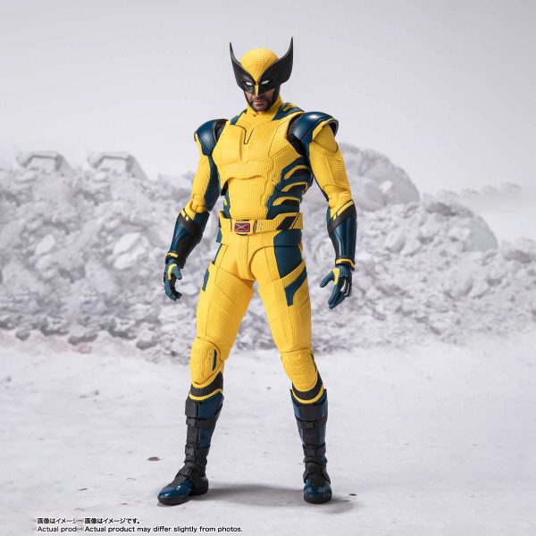 新金刚狼手办S.H.Figuarts死侍与金刚狼超可动人偶摆件-次元门